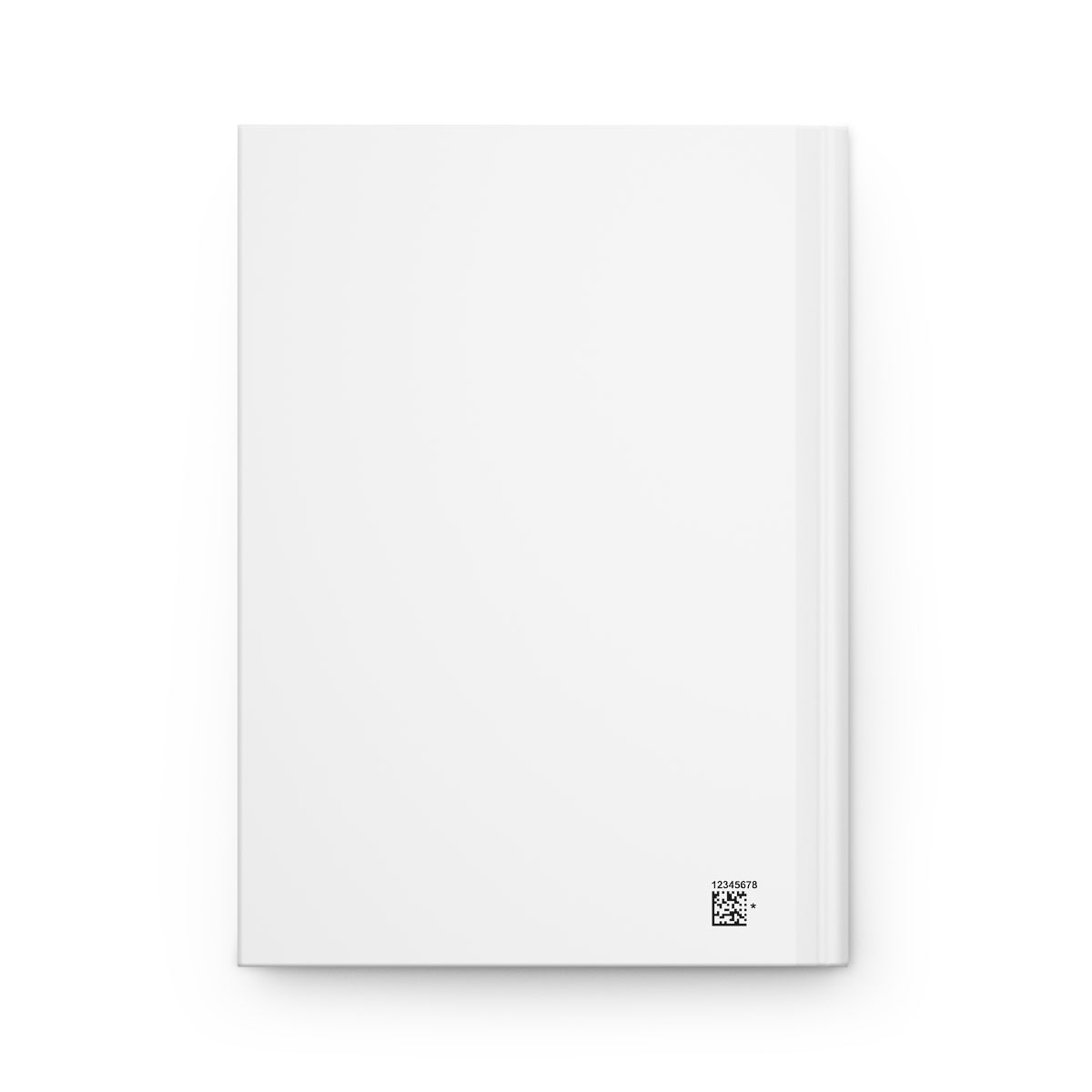 I Had a Whole Response Typed Out. Notebook — Printify matte hardcover journal back
