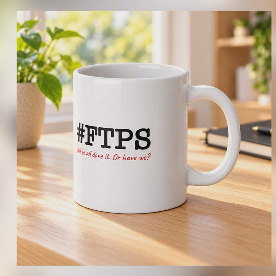 #FTPS Jumbo Mug — eight-second desk video of the 20 oz ORCA mug