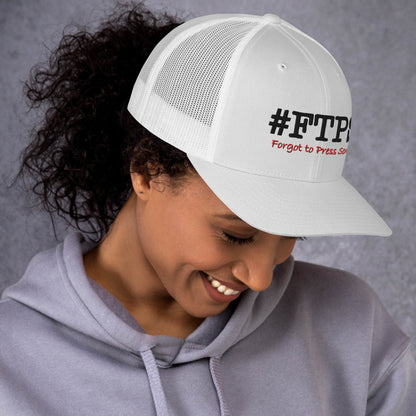 #FTPS Trucker Cap – image 3 | #FTPS Essentials by Forgot to Press Send