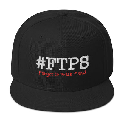 #FTPS Snapback Hat – image 3 | #FTPS Essentials by Forgot to Press Send