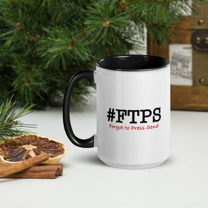 #FTPS Color-Accent Mug – image 4 | #FTPS Essentials by Forgot to Press Send