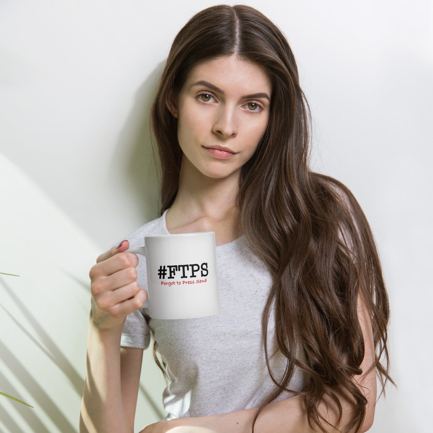 #FTPS White Glossy Mug